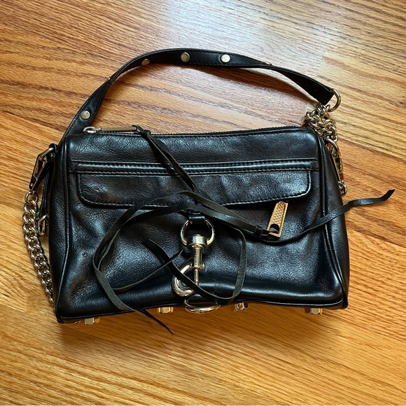 Rebecca Minkoff Mini M.A.C. black handbag - Picture 3 of 12